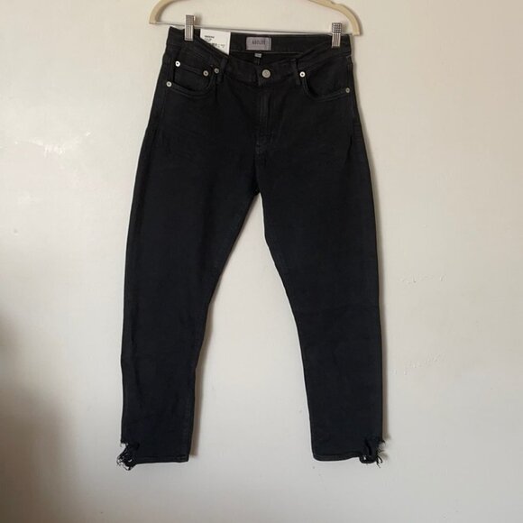 Agolde toni mid rise straight jeans in subvert - Picture 3 of 5